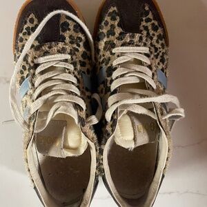 Gola brown leopard print